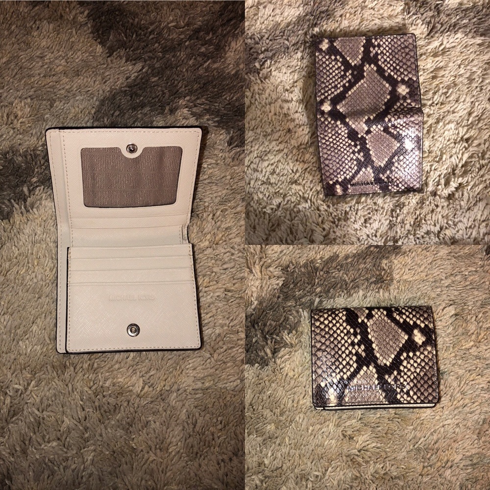 Michael Kors Snakeskin Wallet